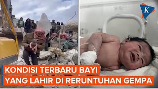 Kondisi Terbaru Bayi Aya yang Selamat dari Puing-puing Gempa screenshot 5