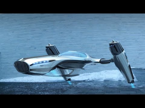 STAR TREK LIKE ION DRIVE AIRCRAFT