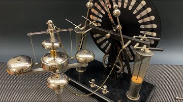 Wimshurst-Machine and Experiments around 1900