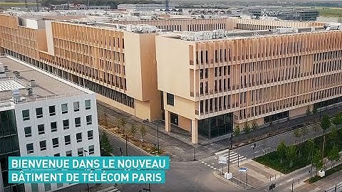 Bienvenue dans le nouveau bâtiment de Télécom Paris