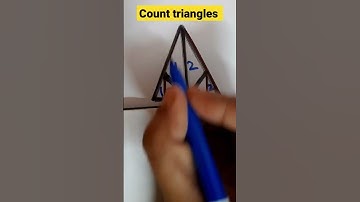 count triangles #short #shorts #viralshorts #reasoning #triangle #studywithme