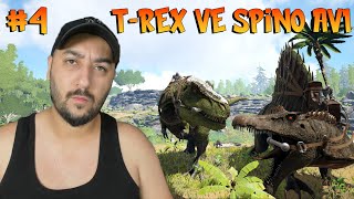 T-REX VE SPİNO EĞİTTİK 🦖 W/Han Kanal, Ahmet | 🦕 ARK SURVİVAL EVOLVED 3 KAFADAR SERİSİ BÖLÜM 4