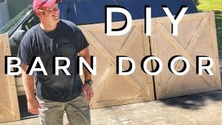 DIY barn door project. 3 in total for and actual barn. Imagine that. Website – https://www.aglimpseinside.org Instagram - https://www.