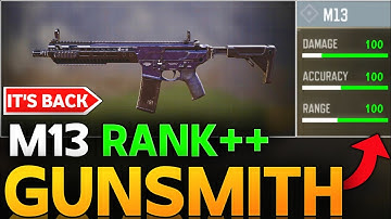 M13 BESTE WAPENSMID IN CALL OF DUTY MOBILE SEIZOEN 6 | M13 RANK BUILD COD MOBILE