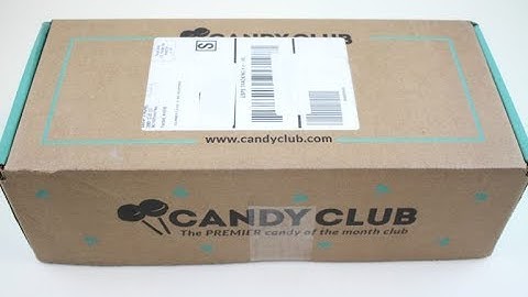 Candy Club June 2018 Unboxing/Tasting + 50% Coupon #candyclub