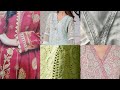 Newly collection of casual dresses design ideas/designer top kurta neck sleeve chaak daman design