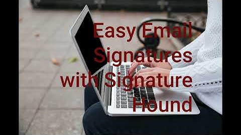 Meet Signature Hound - Beautiful Email Signatures Made Easy
