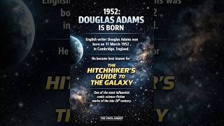 Douglas Adams Birthday - The Genius Behind The Hitchhiker's Guide to the Galaxy