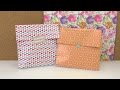 Geschenkverpackung in 1 Minute - süße Papiertüte für Kleinigkeiten - für die Mutter, Beste Freundin