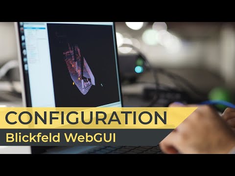 Cube 1 WebGui - Configuration - video from Blickfeld