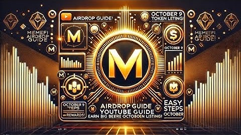 🔥 MEMEFI Airdrop Guide: Earn Big Before the October 9 Token Listing! 🚀 | Easy Steps to Claim.