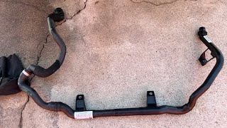 BMW n54 lower coolant hose replacement