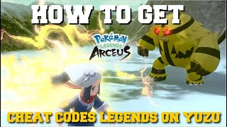 Pokemon Legends Arceus Cheat for RyujinX and Yuzu