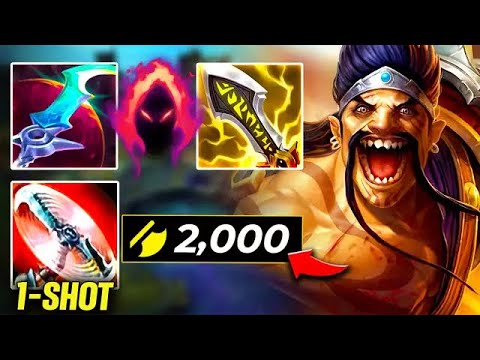 stål vaccination bøf ONE AXE, ONE KILL WITH THIS MAX DAMAGE DRAVEN BUILD (2,000+ AUTOS) - League  of Legends - YouTube
