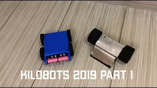Fighting 1-Lb Battlebots at Kilobots Canadian Nationals 2019 - Part I