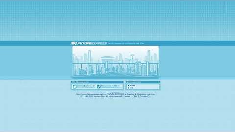 FUTUREEXPRESS flash intro in 2003