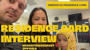 Swedish EU Residence Card/Residence Permit under EU Rules Interview Questions | Cohabiting Partner