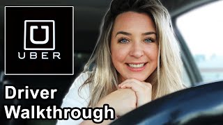 Uber Driver App Walkthrough | I did a Podcast