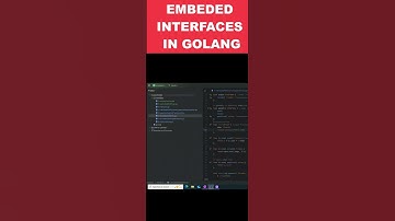 ➡️ EMBEDED INTERFACES IN GOLANG