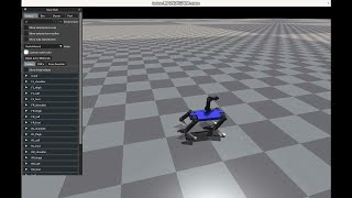 quadruped robot with manipulator : whole body control with OSC control & PPO