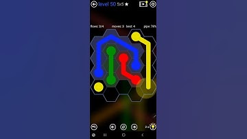 How To Solve Flow Free Hexes Kids Pack Level 50 5x5 Board Walk Through Solution Walkthrough