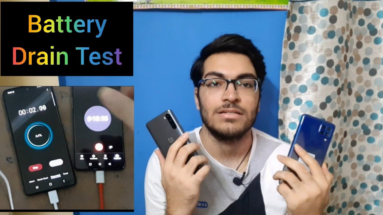 Samsung F62 Battery Drain Test|F62vs Oneplus Nord|Which one to buy?