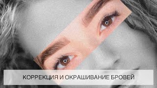 История моих бровей. Коррекция и окрашивание бровей краской. История моих бровей. Коррекция и окрашивание бровей краской.