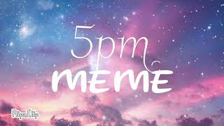 🌸5pm🌸 meme (FlipaClip) 🌸💜🌸