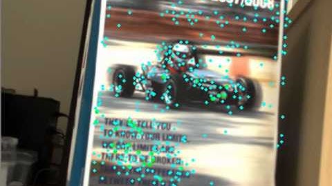 Using Natural Feature Tracking for Augmented Reality