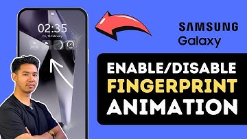 How To Enable / Disable Fingerprint Animation On Samsung Galaxy S25 / S25 Ultra