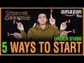 5 Ways to start Amazon FBA with under $1000 | Amazon FBA 2023