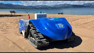 The beach-cleaning robot of Lake Tahoe, California, explained