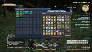 [Final Fantasy XIV Stormblood Patch 4.25] Chocobo Saddlebag (More Storage Space on the go) Wealth