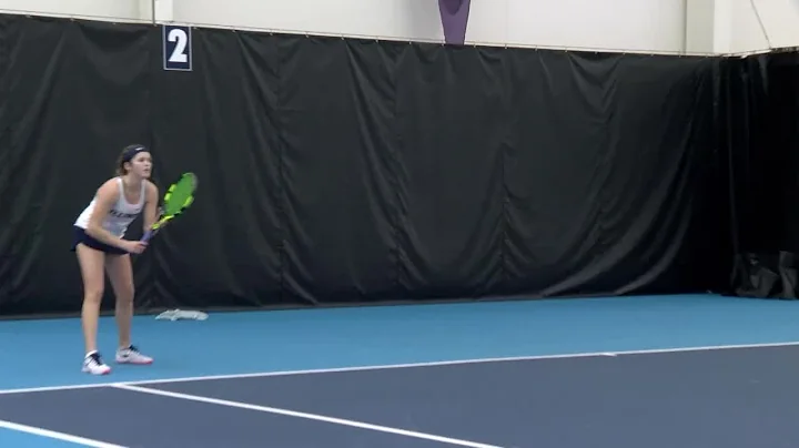 WTEN Jaclyn Switkes Clinches Illinois Win Over #22...