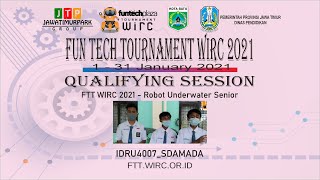 C1.35- IDRU4007 (SMANDA) - Qualifying Session - Robot Underwater Senior - FTT WIRC 2021