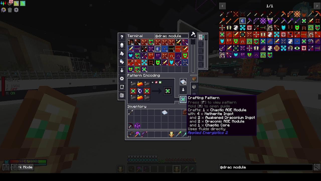 Geting started on making the items needed for the ATM star and maxing modules  - ATM To The Sky