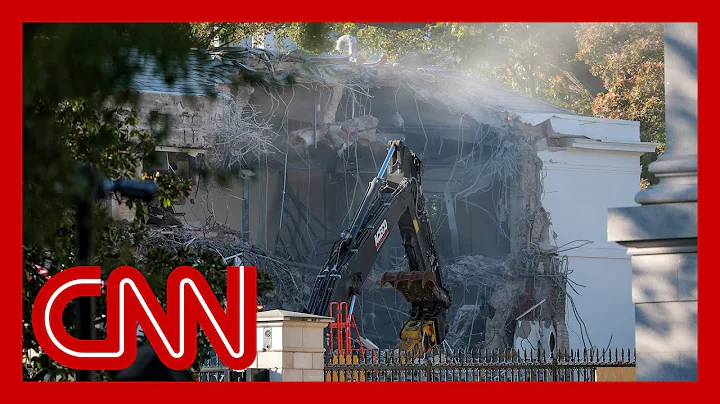 Demolition begins to replace White House East Wing with Trump’s ballroom