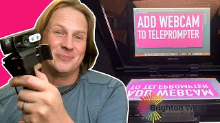 How to Attach a Webcam to Teleprompter