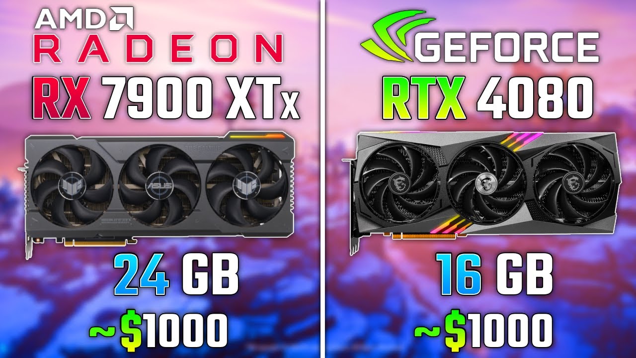 RX 7900 XTX vs RTX 4080 | Test in 6 Game - YouTube