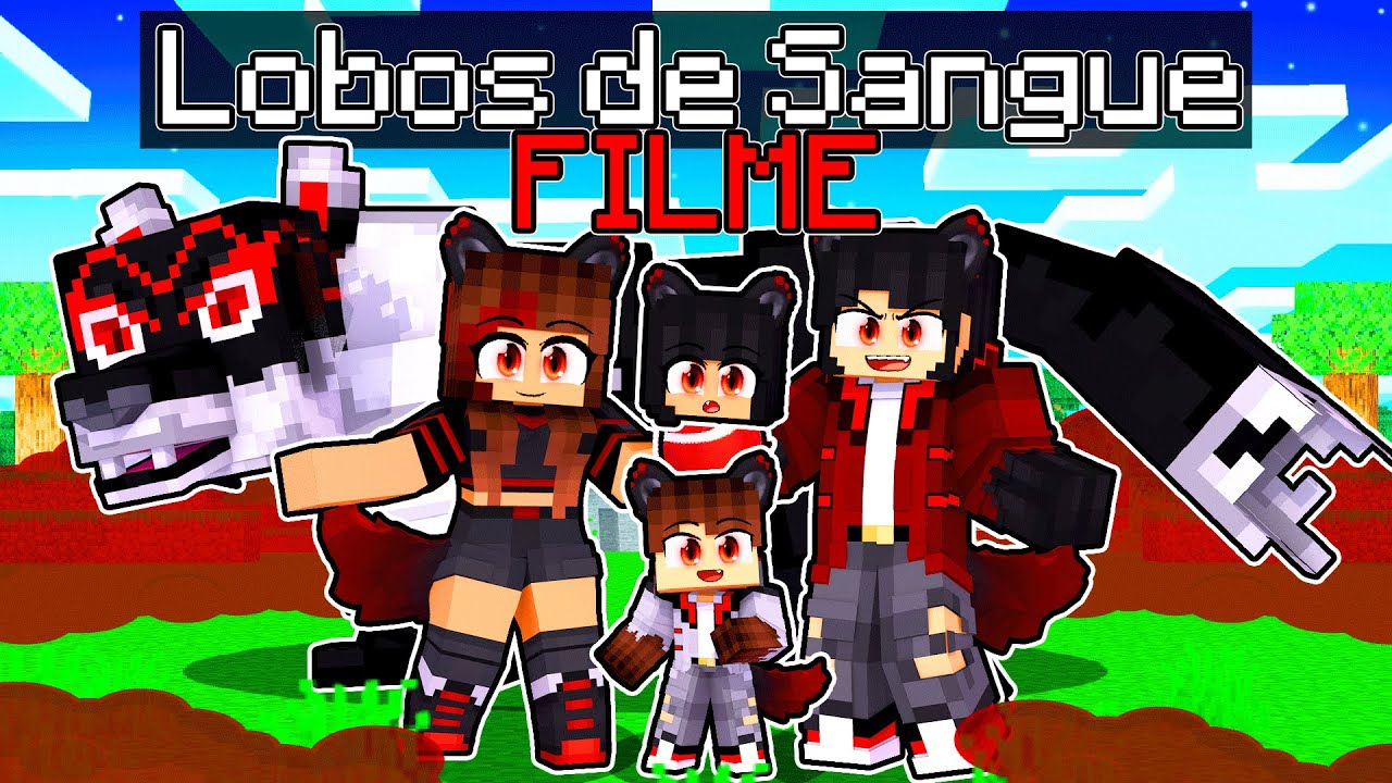 FAMÍLIA de LOBOS de SANGUE - FILME no Minecraft ◂Miika▸