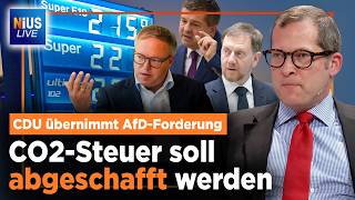 CDU adopts AfD demand: The CO2 tax should be abolished | NIUS Live 09.04.2026