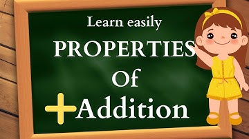 Properties of Addition for class 3 and 4