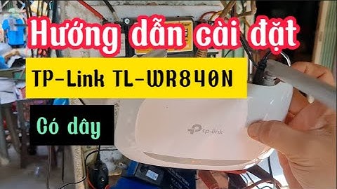 Hướng dẫn cài đặt TP link có dây #wifi #tplinkrepeater #tplink