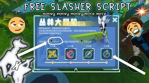 Script Free Slasher And More | MONEY MONEY MONEY, I WANT MORE | Arceus-X