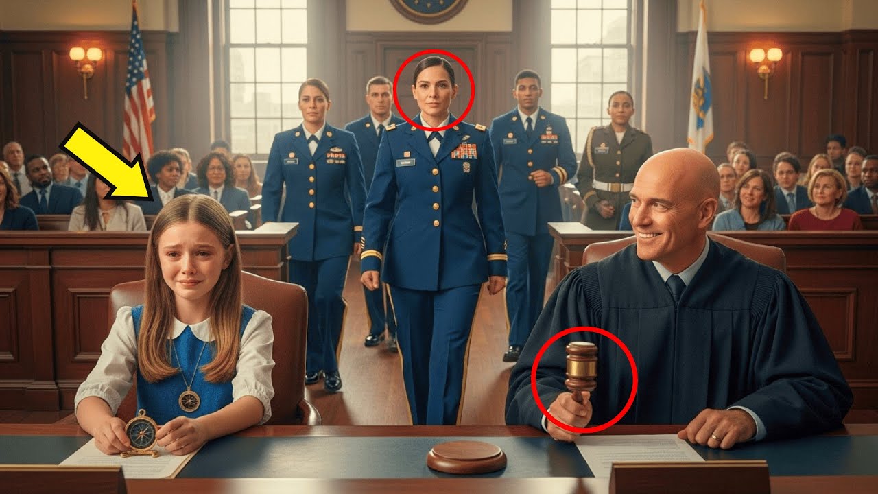 Un giudice derise una ragazza per aver detto che sua madre era un SEAL—poi si zittì quando entrò col