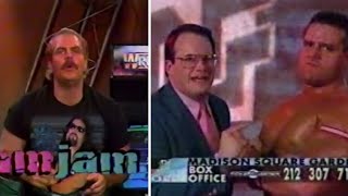 Slam Jam with Dok Hendrix - British Bulldog & Jim Cornette promo - aired 9/9/95