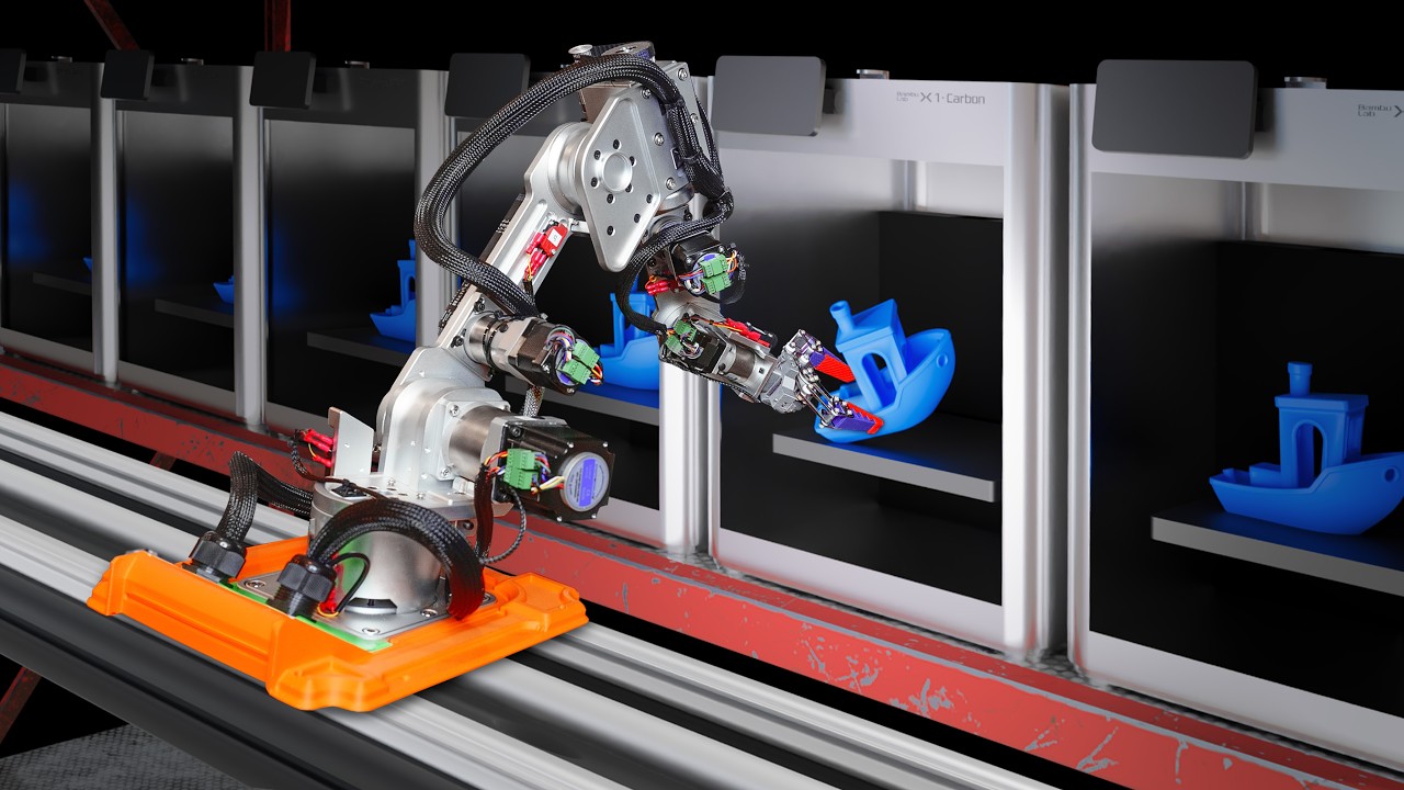 Fully Automating my 3D Printers - YouTube