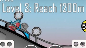 Hill Climb Racing - part 6 - unlocking the hippie van and the highway.