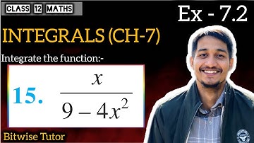 Ex 7.2 class 12 maths q15 | Ex 7.2 q15 class 12 | Question 15 exercise 7.2 Class 12