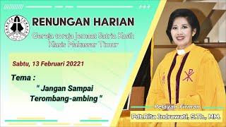 Renungan Harian. Senin, 15 Februari 2021